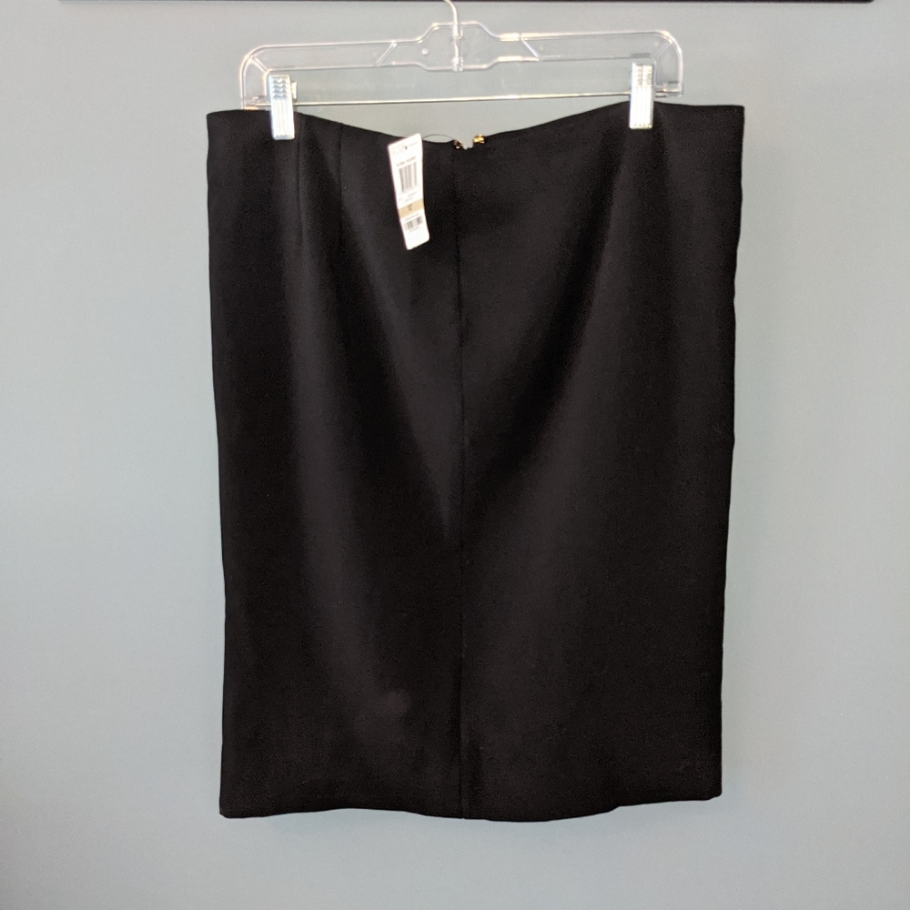 NWT Charter Club Black Knee Length Pencil Skirt